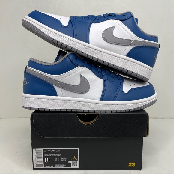 Jordan Shoes - Nike Air Jordan 1 Retro Low “True Blue” 2023